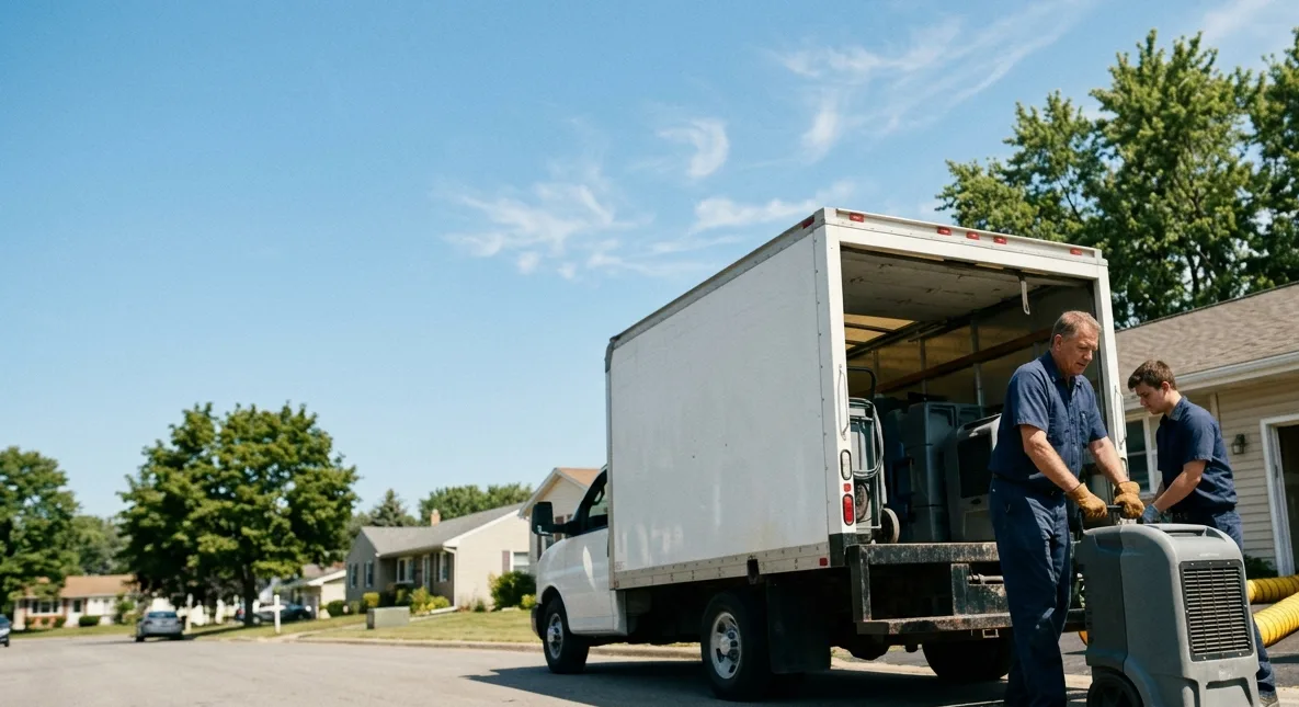 Water Damage Cleanup in Frankfort, OH near me